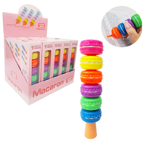 CAJA RESALTADOR GALLETA NEON X6 (DISX20)