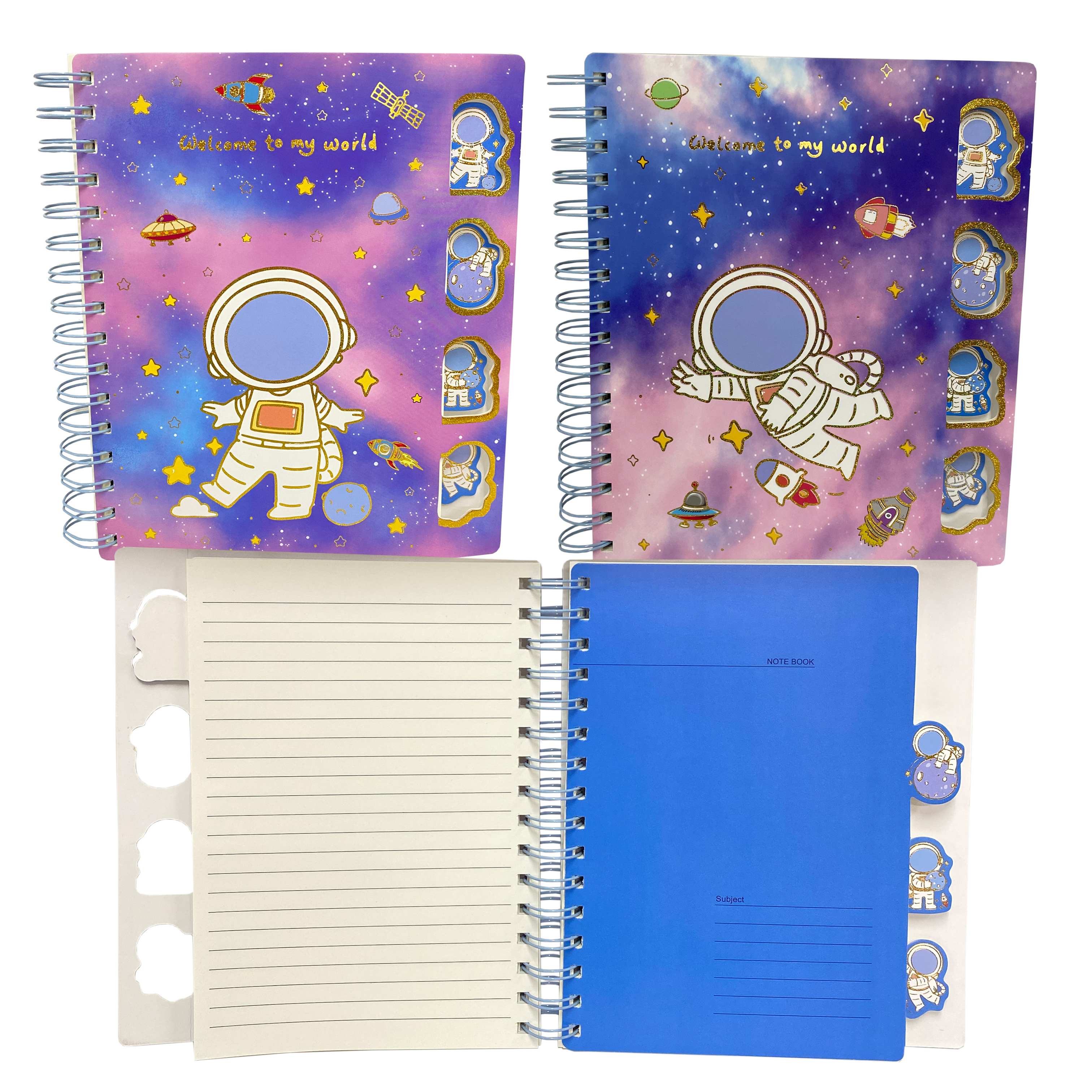 AGENDA ARGOLLADA ESTAMPADA LINEAS.