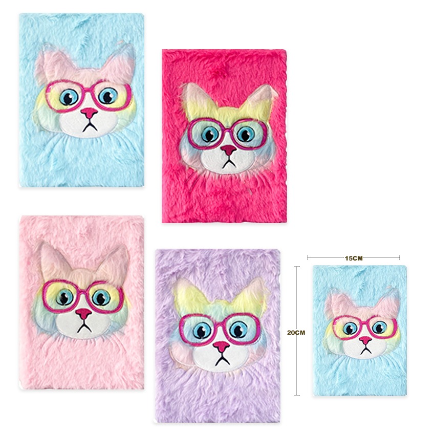 AGENDA PELUCHE GATO LINEAS
