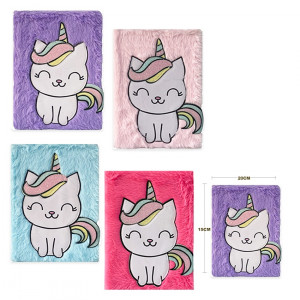 AGENDA PELUCHE GATO LINEAS