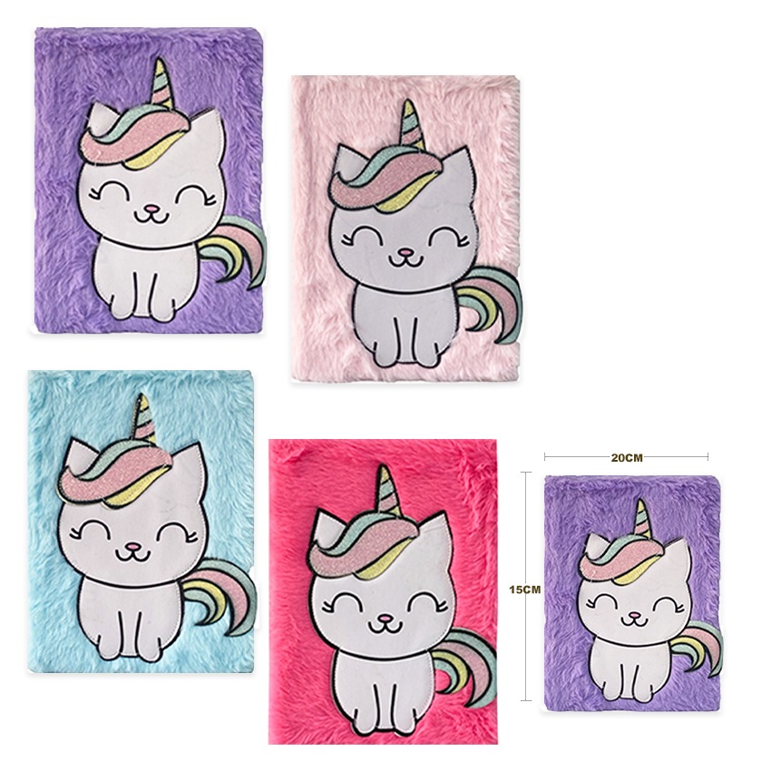 AGENDA PELUCHE GATO LINEAS