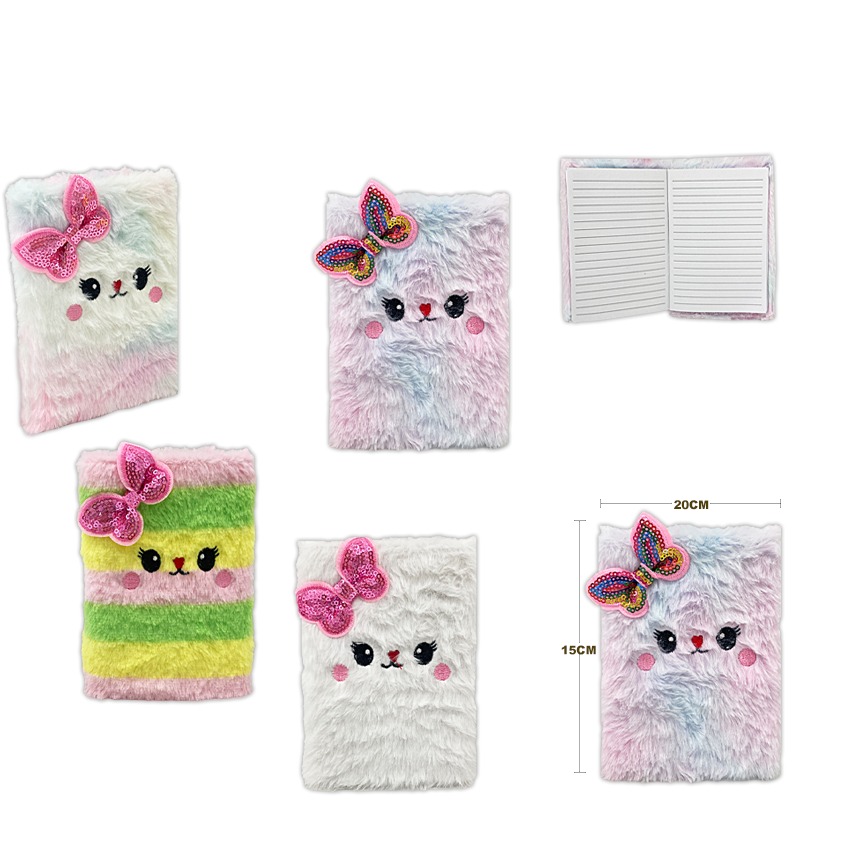 AGENDA PELUCHE GATO LINEAS