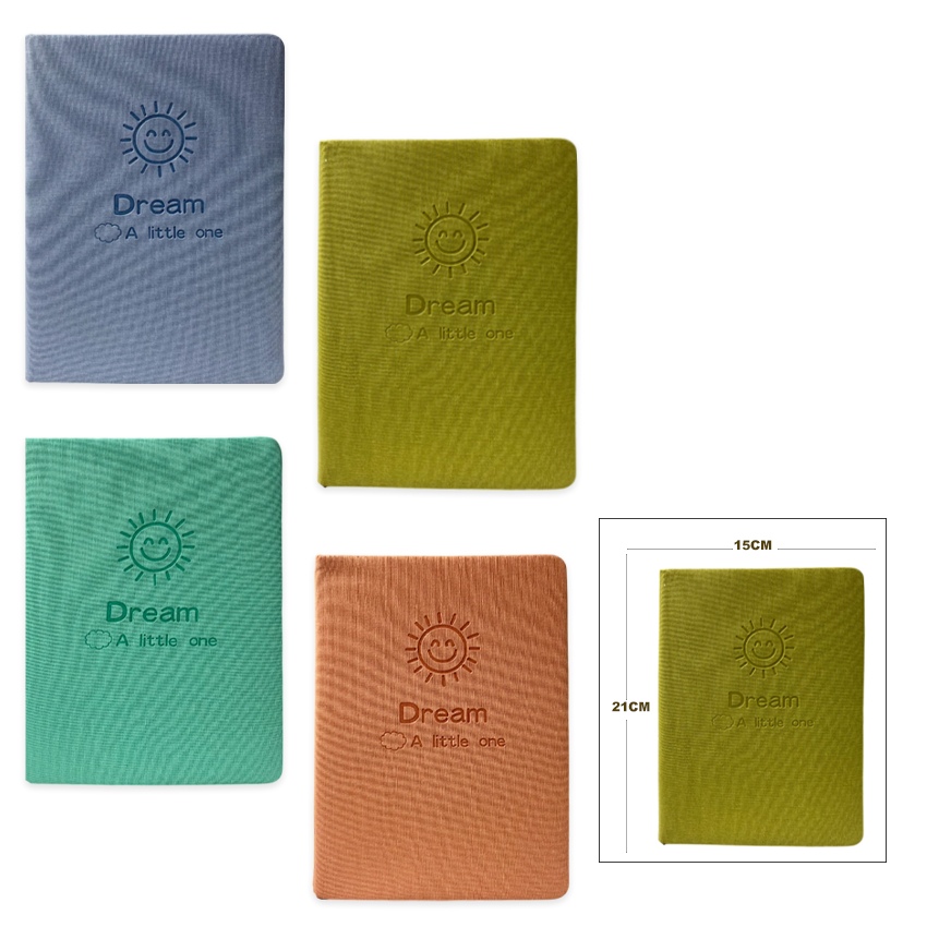 AGENDA ESTAMPADA UNICOLOR CUADROS