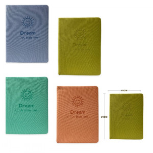 AGENDA ESTAMPADA UNICOLOR CUADROS