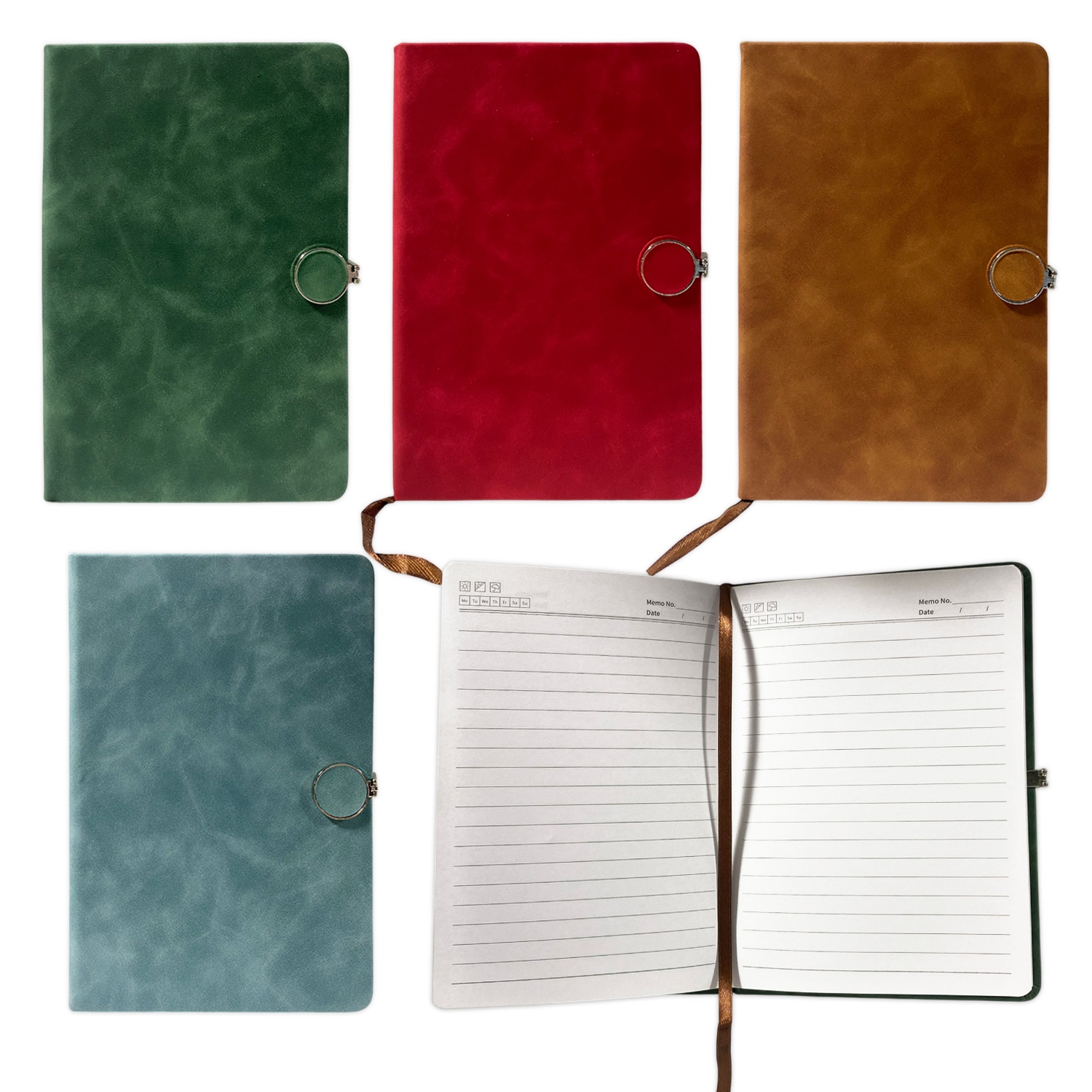 AGENDA CLASICA LISA LINEAS Y CUADROS