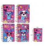 AGENDA ARGOLLADA PERRO CUADROS.