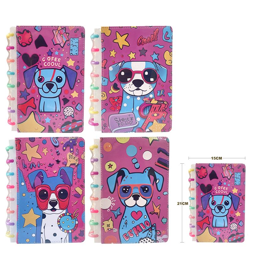 AGENDA ARGOLLADA PERRO CUADROS.