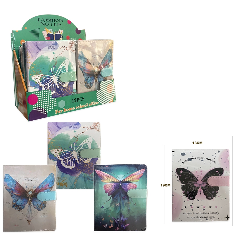 AGENDA MARIPOSA CUADROS (CJX12)