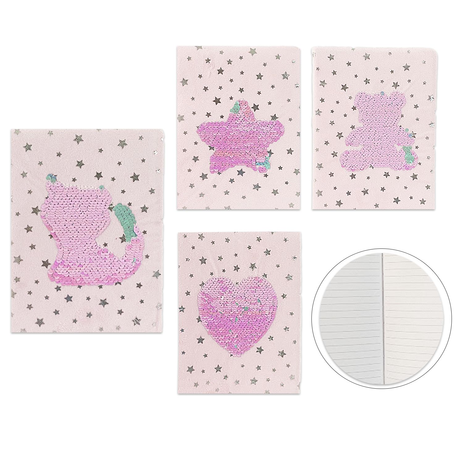 AGENDA PELUCHE FIGURAS LINEAS