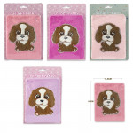 AGENDA PELUCHE PERRO EN BLISTER
