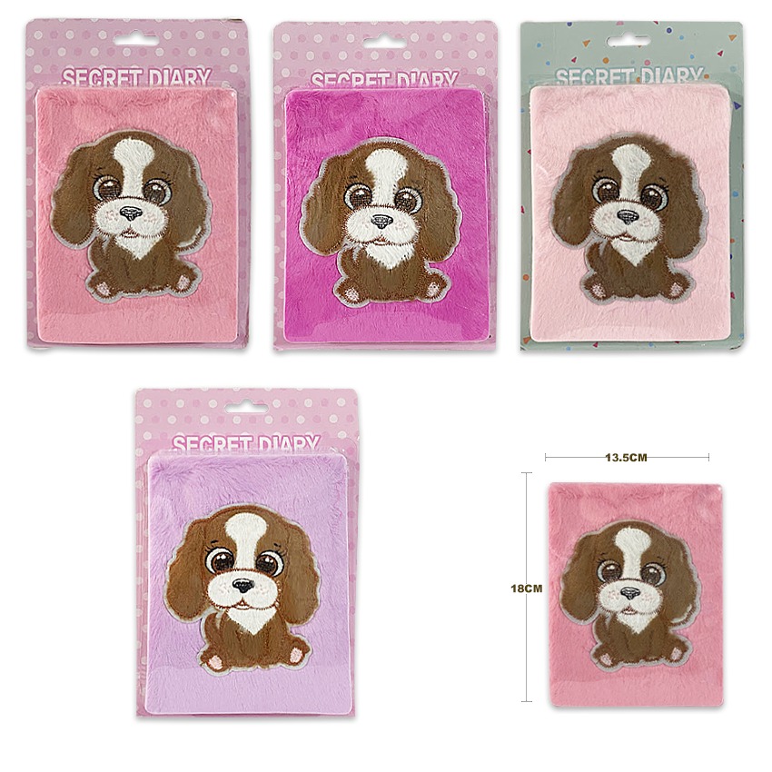 AGENDA PELUCHE PERRO EN BLISTER