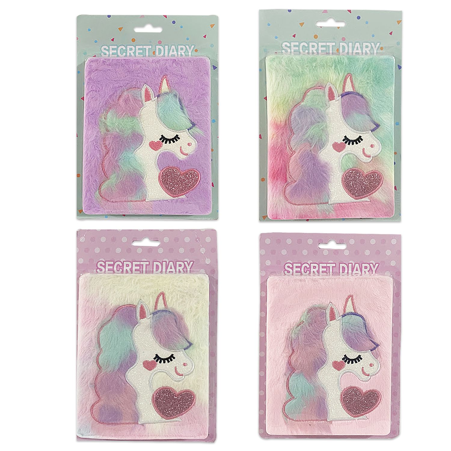 AGENDA PELUCHE UNICORNIO EN BLISTER -