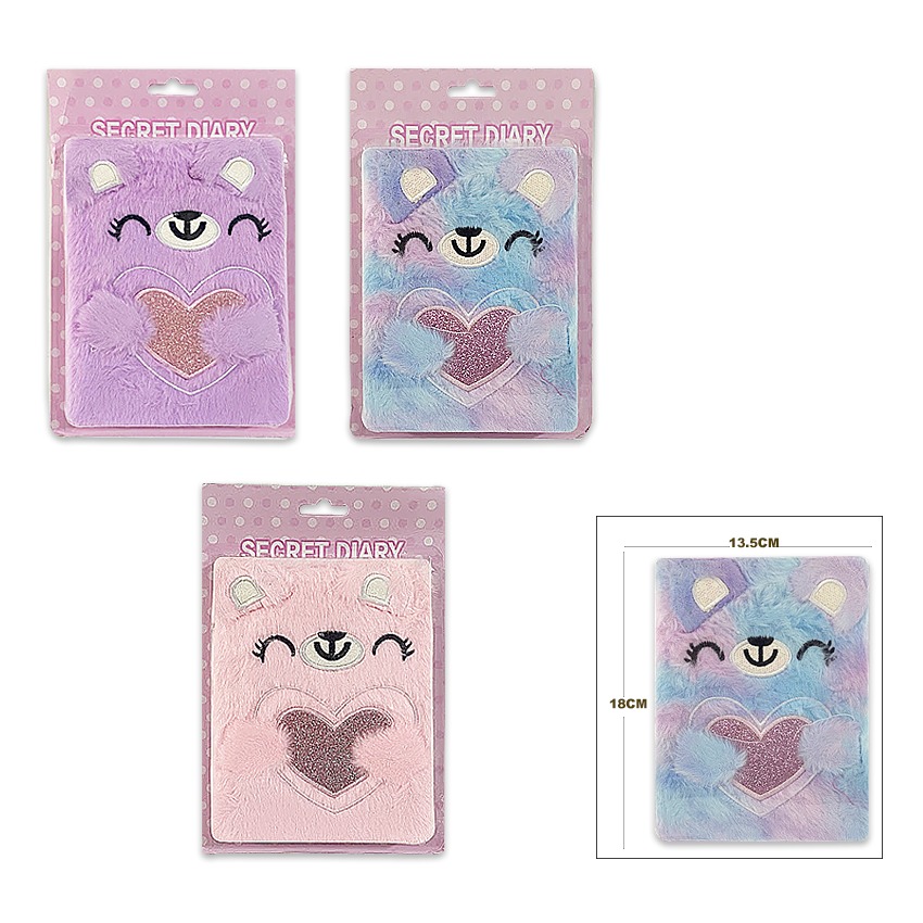 AGENDA PELUCHE OSITO EN BLISTER