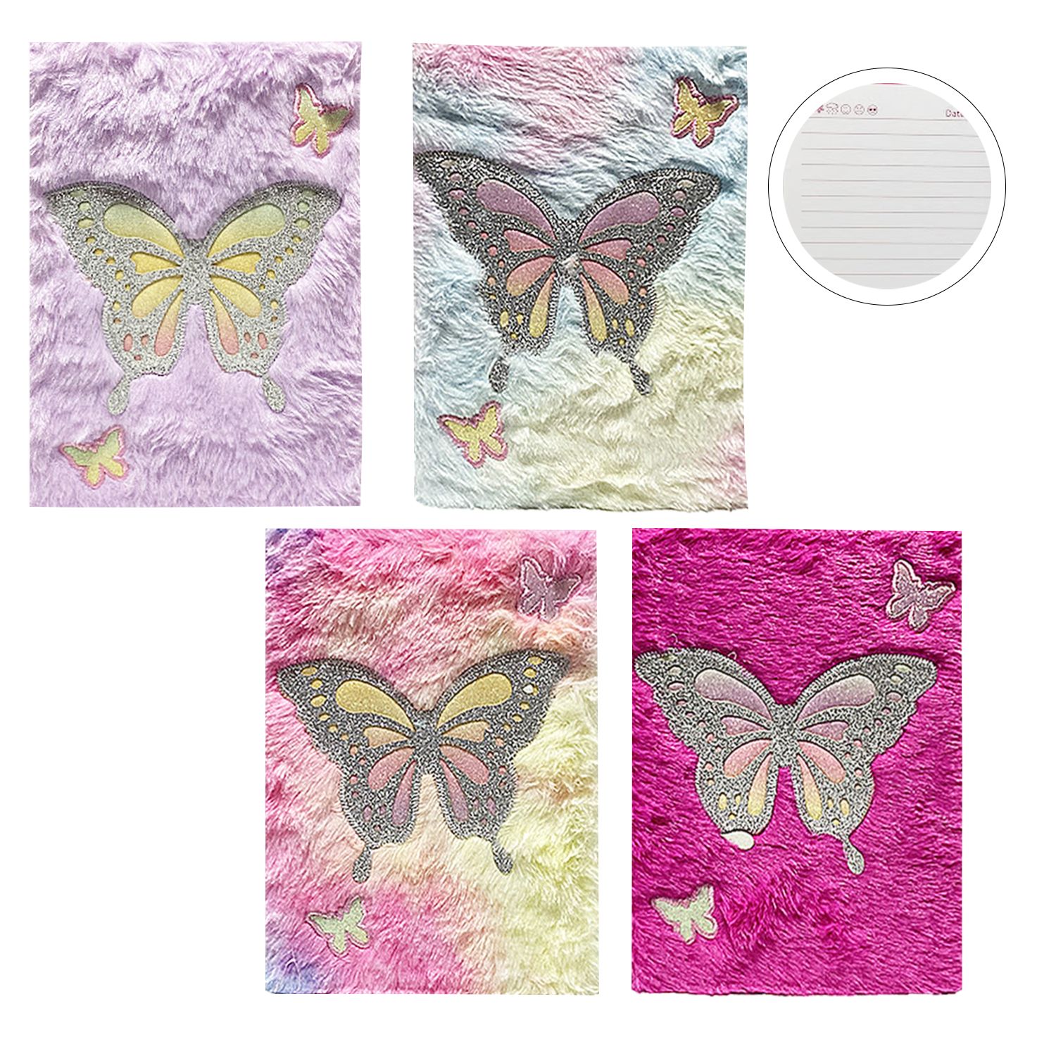 AGENDA PELUCHE MARIPOSA
