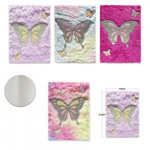AGENDA PELUCHE MARIPOSA