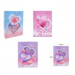 AGENDA CORAZON CON CANDADO