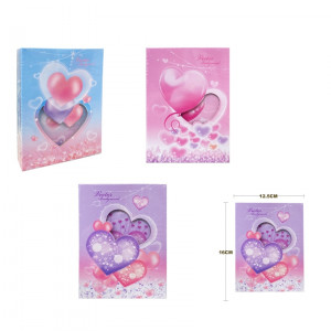 AGENDA CORAZON CON CANDADO