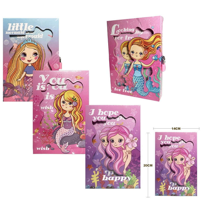 AGENDA SIRENA GD CON CANDADO