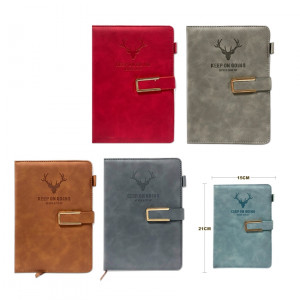 AGENDA CLASICA CON BROCHE CUADROS