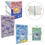 AGENDA ASTRONAUTA COLORES (PQT X 12UND)