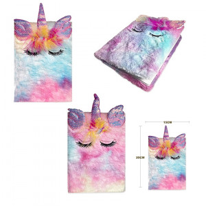 AGENDA UNICORNIO PELUCHE
