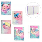 AGENDA MONEDERO PELUCHE LINEAS