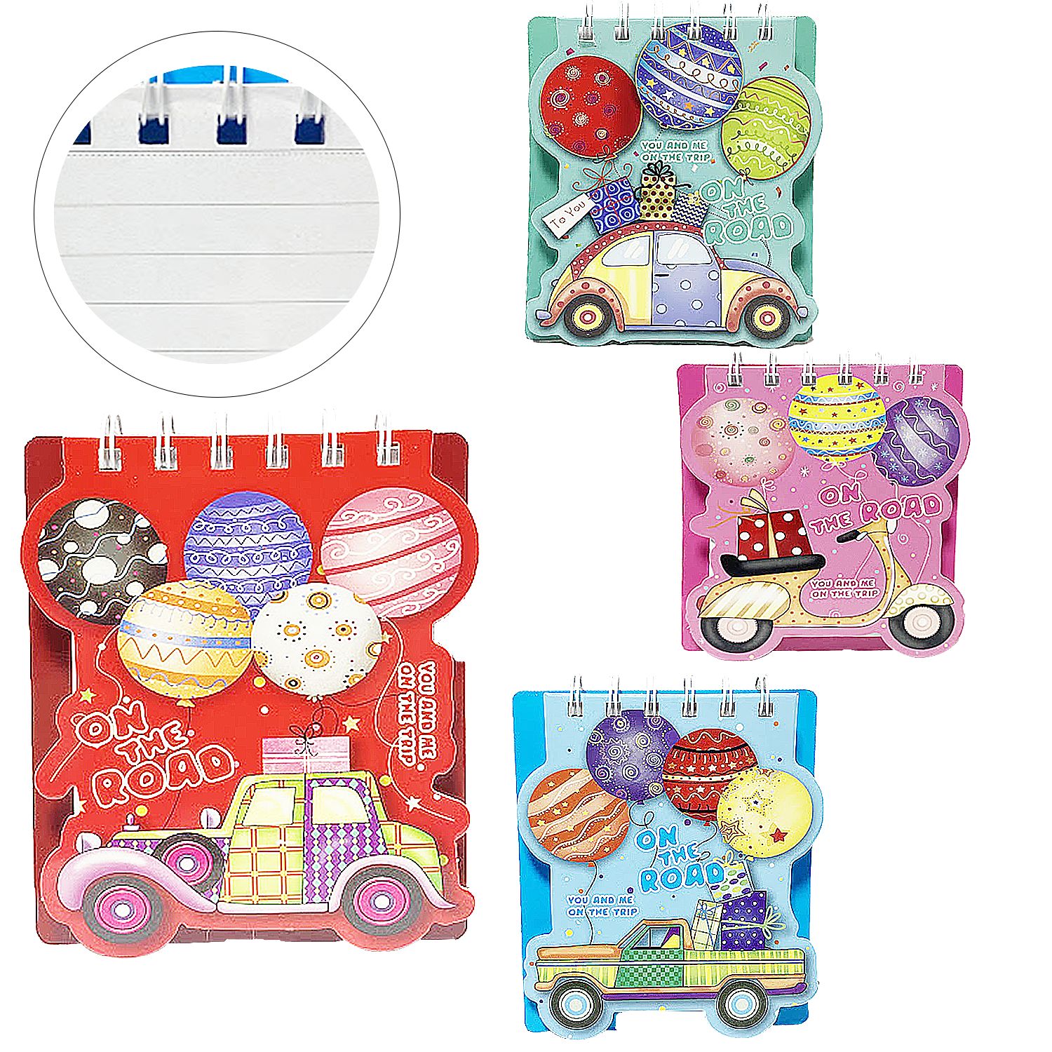 AGENDA ARGOLLADA ESTAMPADA.