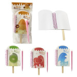 AGENDA PALETA ARGOLLADA CON LAPICERO LISA (PQTX12).