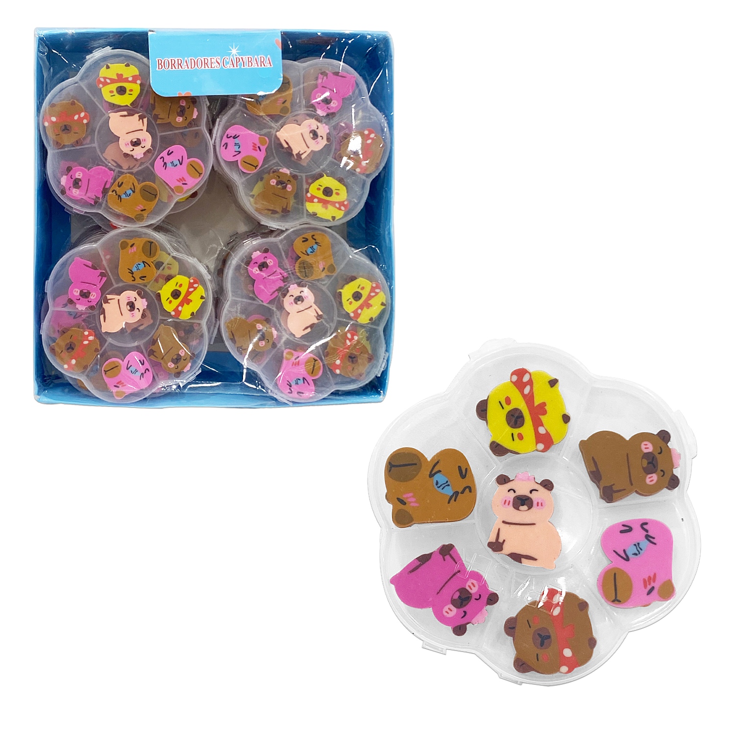 SET BORRADOR CAPIBARA X7 (CJX24)