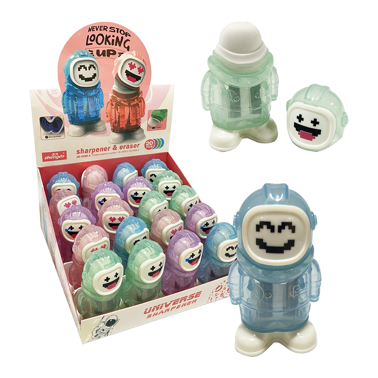 BORRADOR CON SACAPUNTA CARITAS (CJX20)