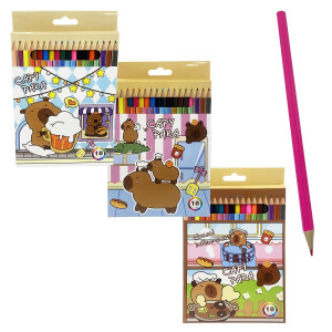 CAJA DE COLORES CAPIBARA X18 (PQTX9)