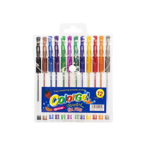 SET LAPICERO ESCARCHADO X12 (PQTX12)