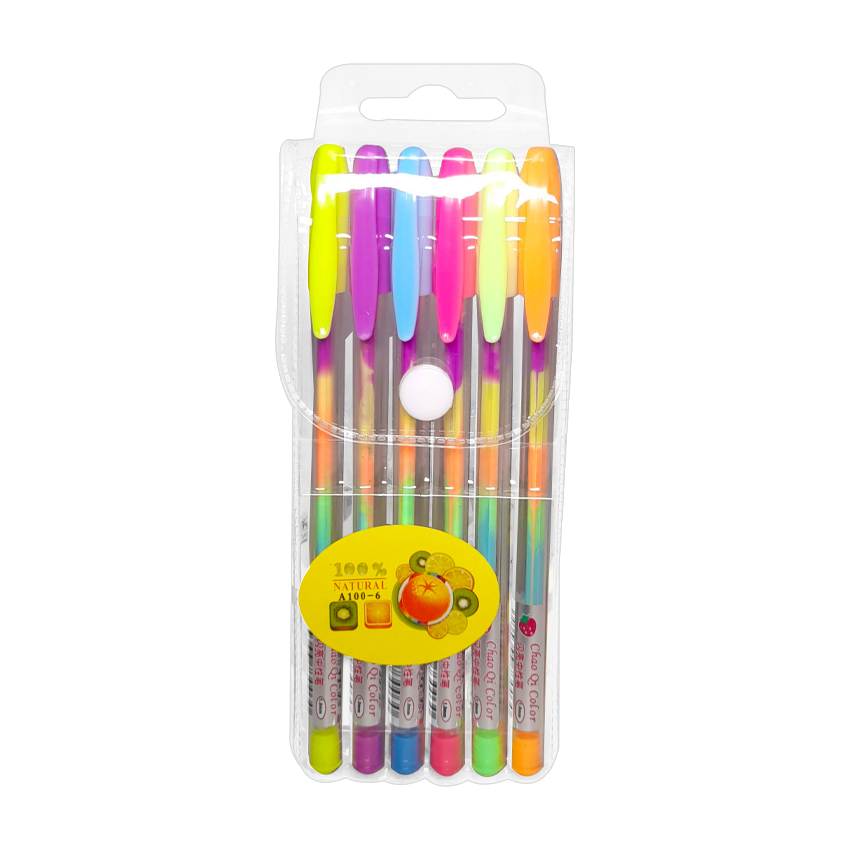 SET LAPICERO NEON X6 (CJX40)