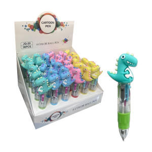 LAPICERO DINOSAURIO 4 COLORES (CJX36)