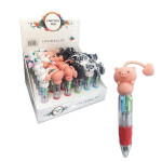 LAPICERO CONEJO FRUTAS 4 COLORES (CJX36)