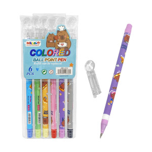 SET LAPICERO CAPIBARA X6