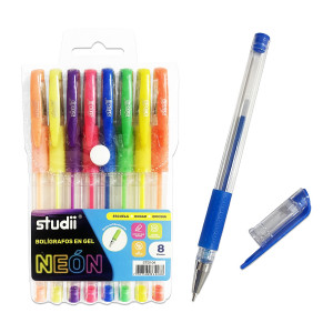SET LAPICERO NEON X8 (DISX30)