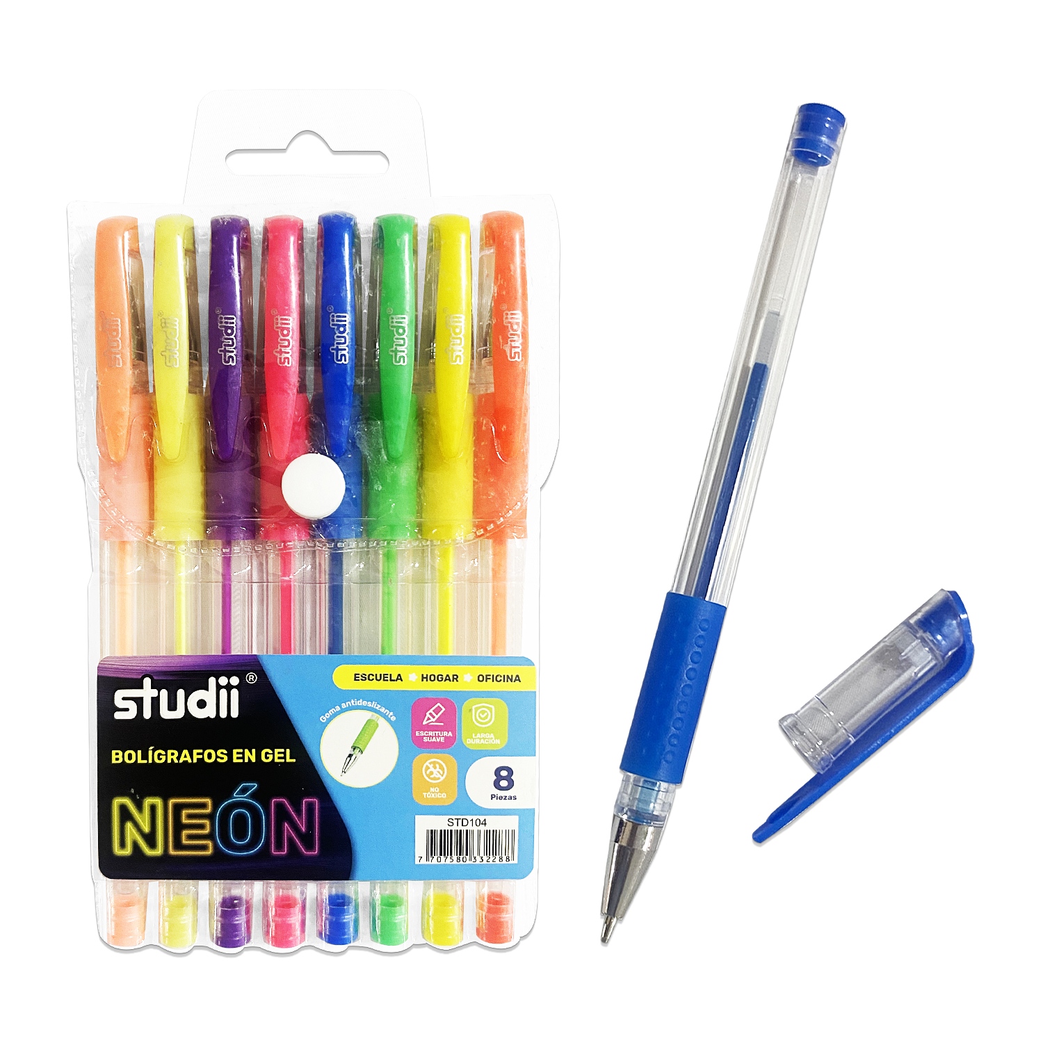 SET LAPICERO NEON X8 (DISX30)
