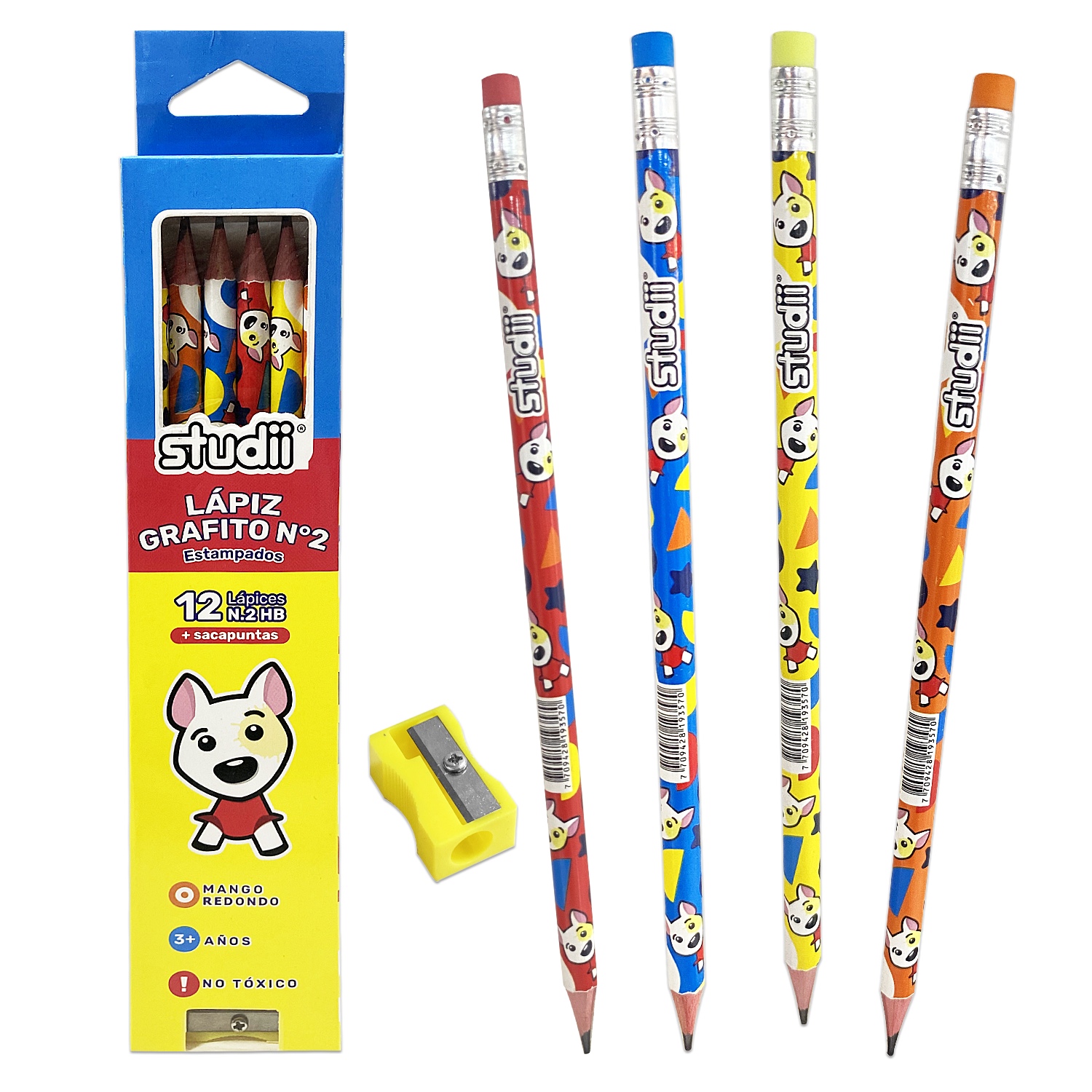 CAJA DE LAPIZ HB  STUDII X12