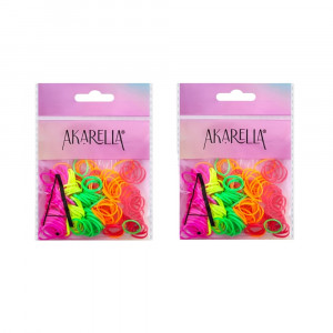 CAUCHO PELUQUERO FUERTE NEON 3884-5 /38845 (PQTX12)