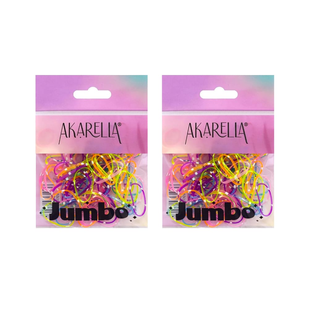 CAUCHO PELUQUERO AKARELLA YUMBO TRANSPARENTE 4993 (PQTX12)