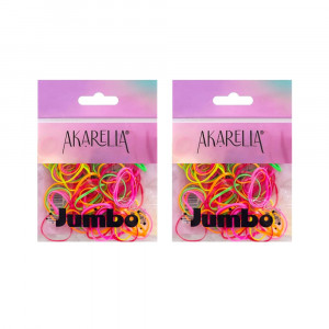 CAUCHO PELUQUERO AKARELLA YUMBO NEON 4994 (PQTX12)