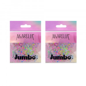 CAUCHO PELUQUERO AKARELLA YUMBO TRASLUCIDO PUNTO 4995 (PQTX12)