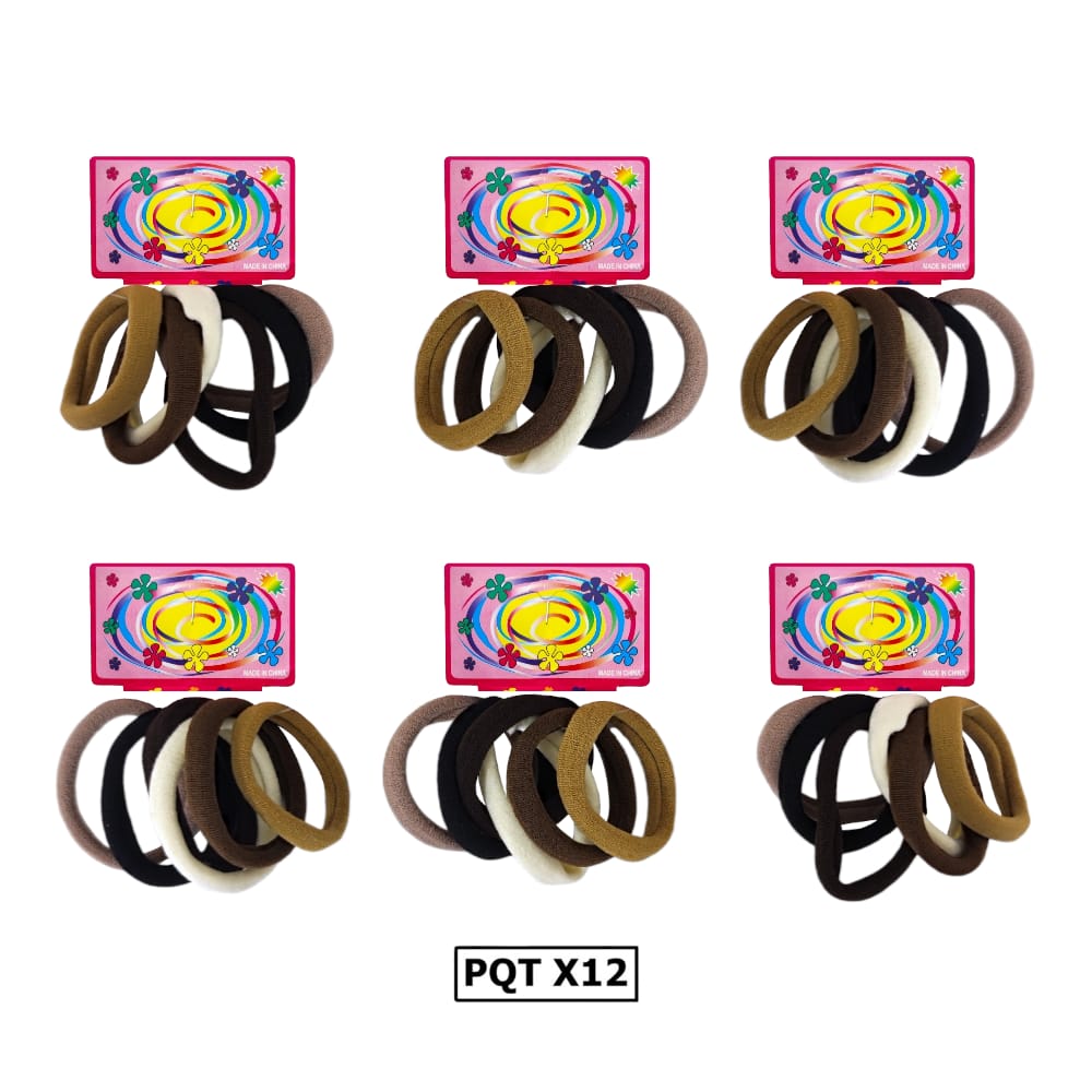 CAUCHO LICRA COLORES TIERRA DK-1174 (PQTX12)