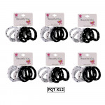 CAUCHO LICRA BYN ESTAMPADO PUNTOS  DK-1199 (PQTX12)