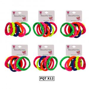 CAUCHO LICRA FUERTE ESTAMPADO PUNTOS DK-1200 (PQTX12)