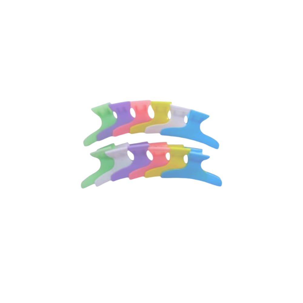 GANCHO PELUQUERO MD PASTEL DK-1828-1 (PQTX12)