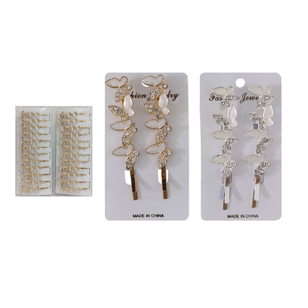 PINZA DE CABELLO FINA DK-1830-1 (PQTX12)