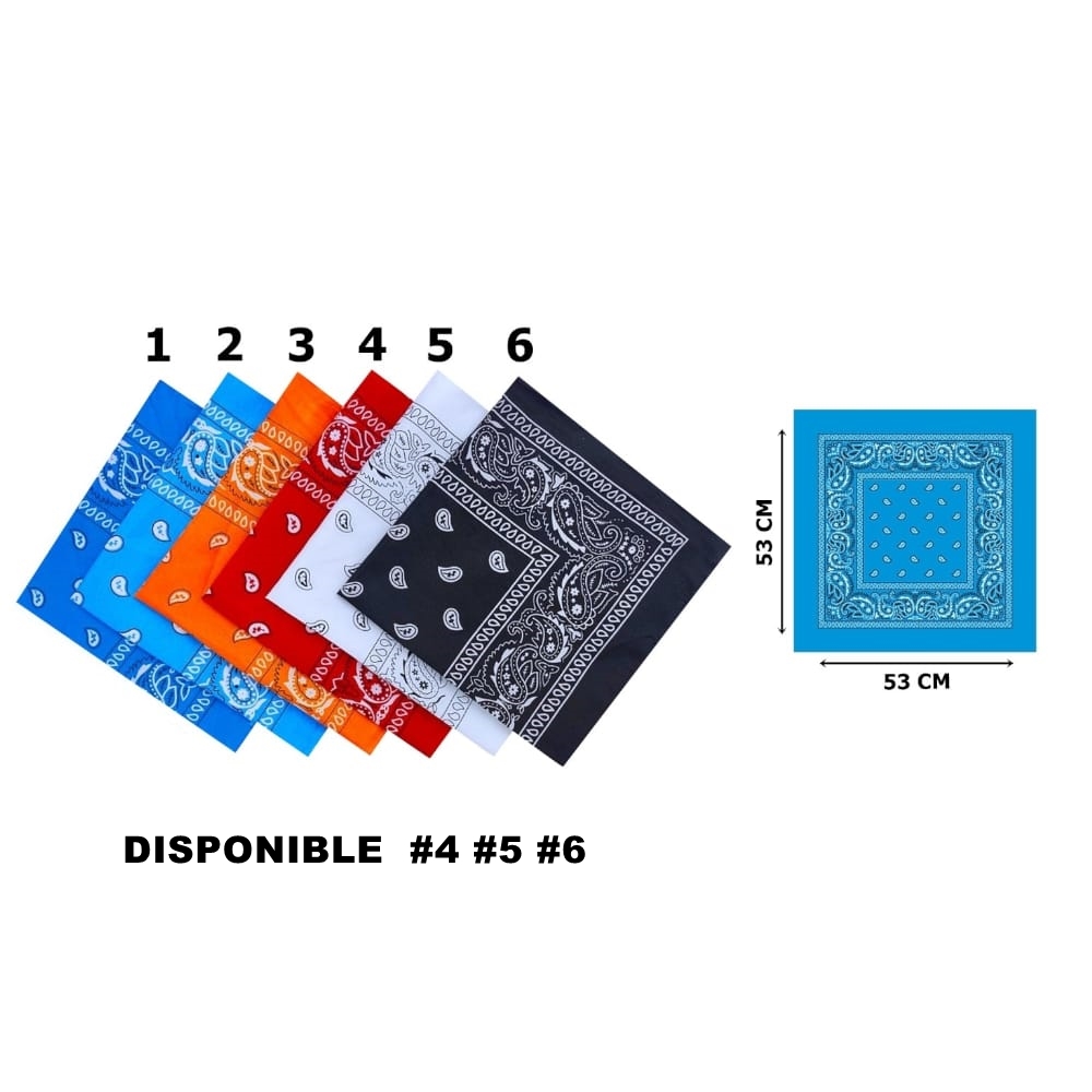 PAÑOLETAS COLORES DK-2220