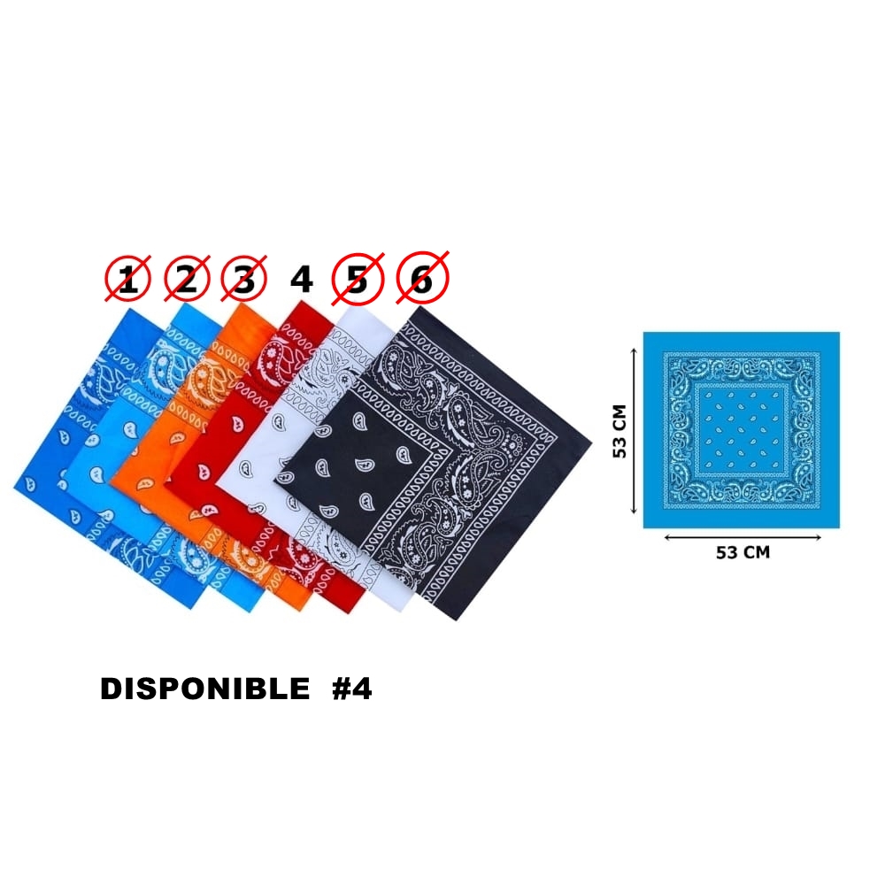 PAÑOLETAS COLORES DK-2220